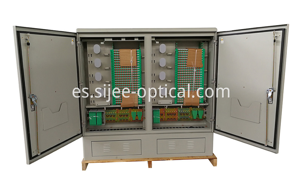 fiber optic cross connect cabinets